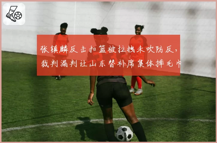 张镇麟反击扣篮被拉拽未吹防反，裁判漏判让山东替补席集体摔毛巾抗议为什么？
